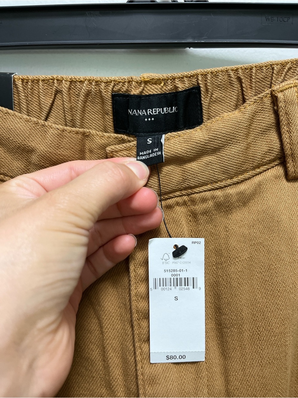 Banana Republic Women’s TWILL STRAIGHT PULL-ON PANT Size Small